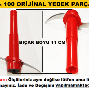 Voog Partner Blender Seti Doğrayıcı Alt Bıçak-Yeni Model-11 Cm