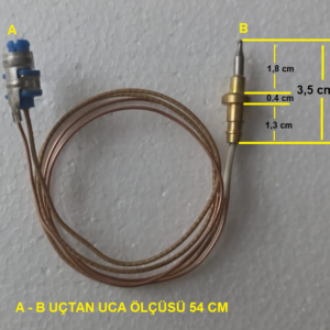 Hoover Ocak Termokupl-Gaz Emniyet Isı Sensörü - Yeni Model