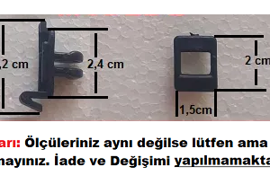 Alpina Davlumbaz Ön Cam Kapak Kitleme Mandal Seti