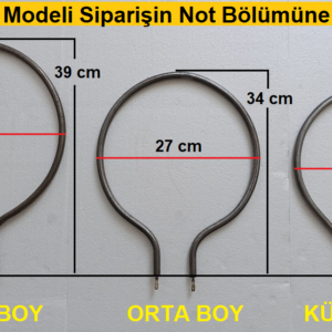Felix Davul Fırın Yuvarlak Ampul Rezistansı